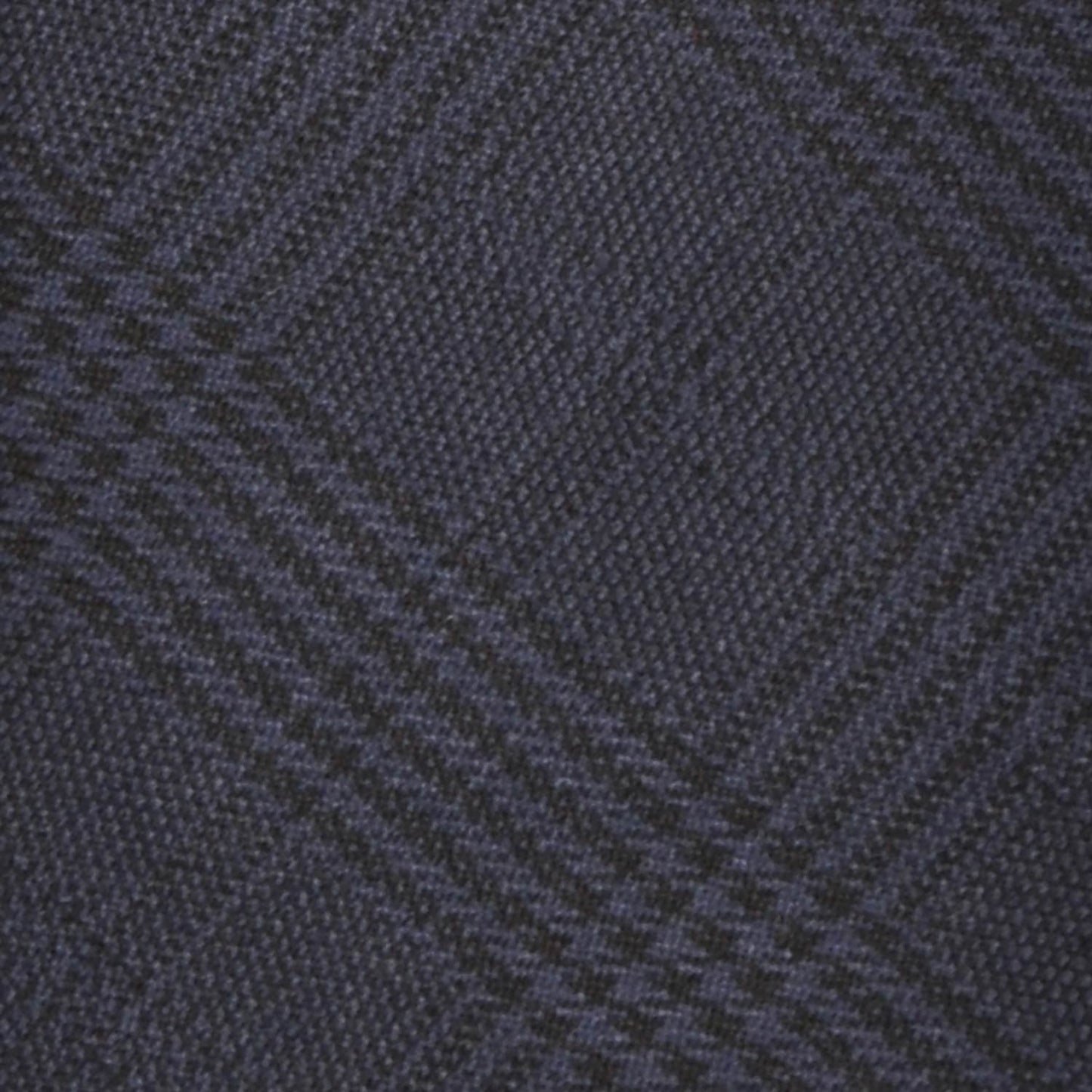 Blue Glen Check Wool Tie Unlined F.Marino Napoli.