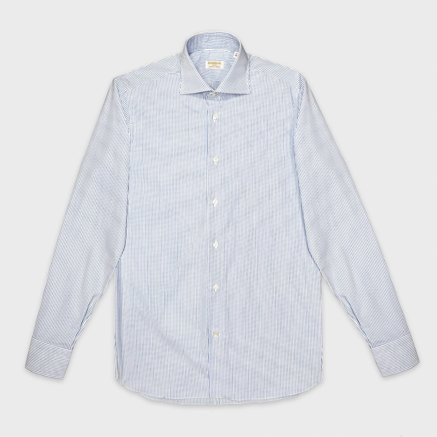BorassusBBZiana shirt - Dark blue Stripe