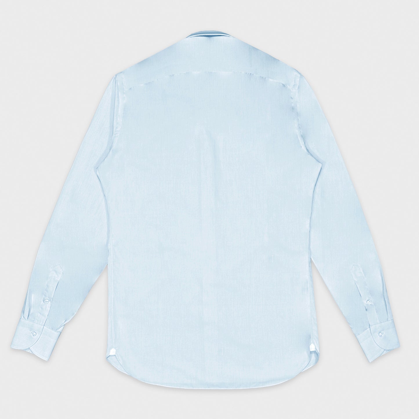 Borriello Light Blue Shirt Popeline Cotton-Wools Boutique Uomo