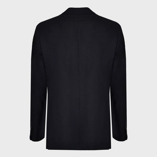 Caruso Wool Jacket Double Breasted for Autumn Winter Blue-Wools Boutique Uomo
