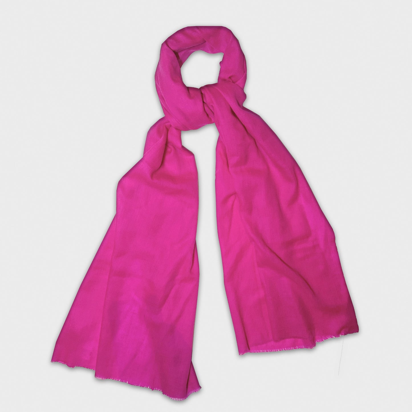 Fucsia Cashmere Scarf Made in Italy