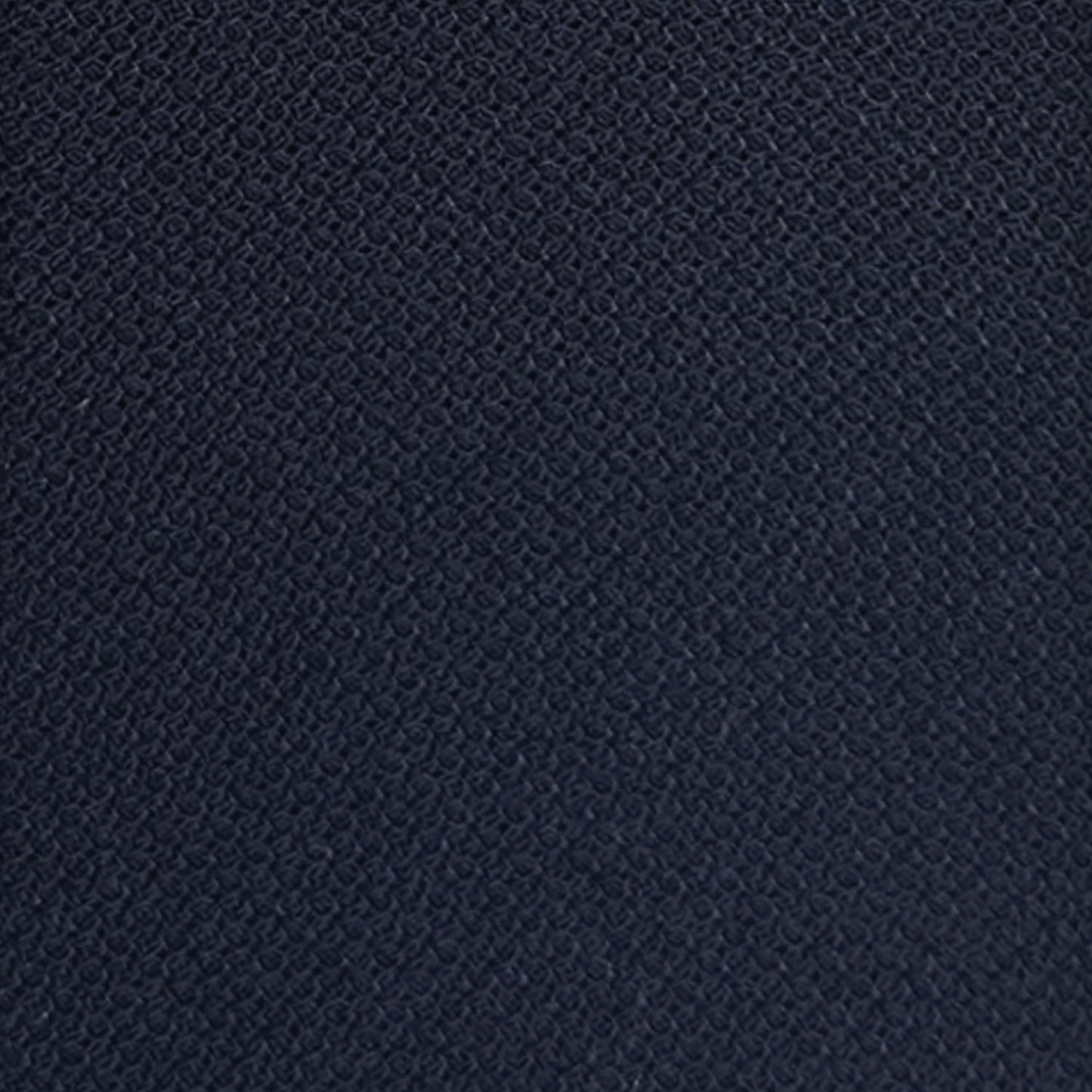 Navy Blue Wool Tie Hopsack Plain Color Shop Now. Classic wool tie made with soft hopsack wool, navy blue plain color, handmade Italian tie collection Wools Boutique Uomo magasin homme geneve