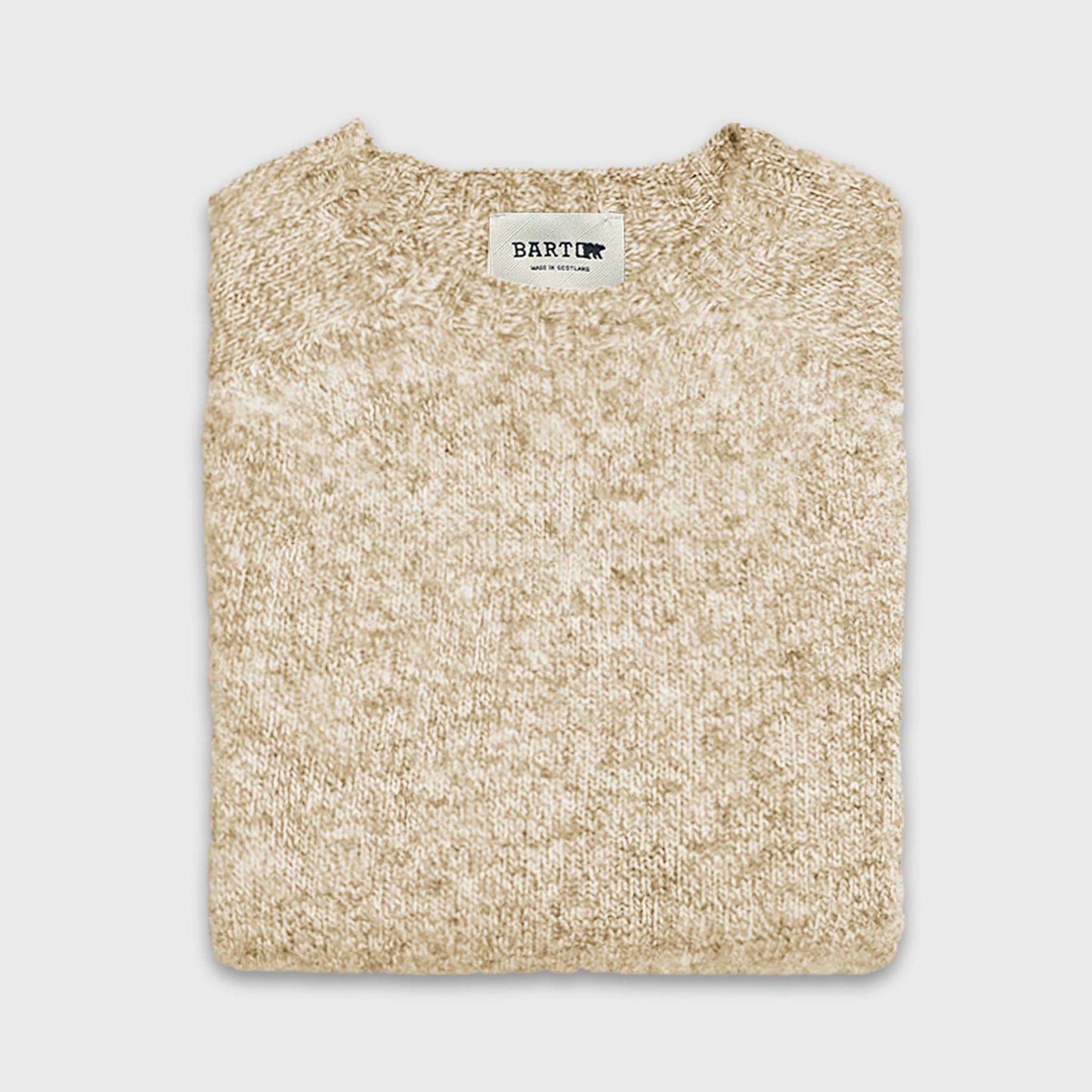 Ivory Beige Sweater Shetland Wool Men's Store Geneva