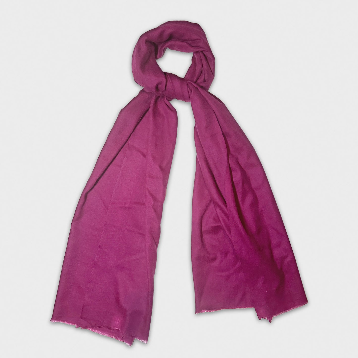 Magenta Cashmere Scarf Made in Italy