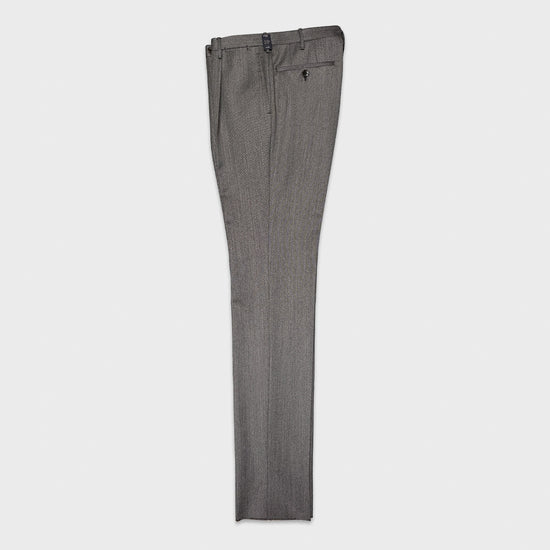 Rota Covert Wool Trousers Anthracite Grey