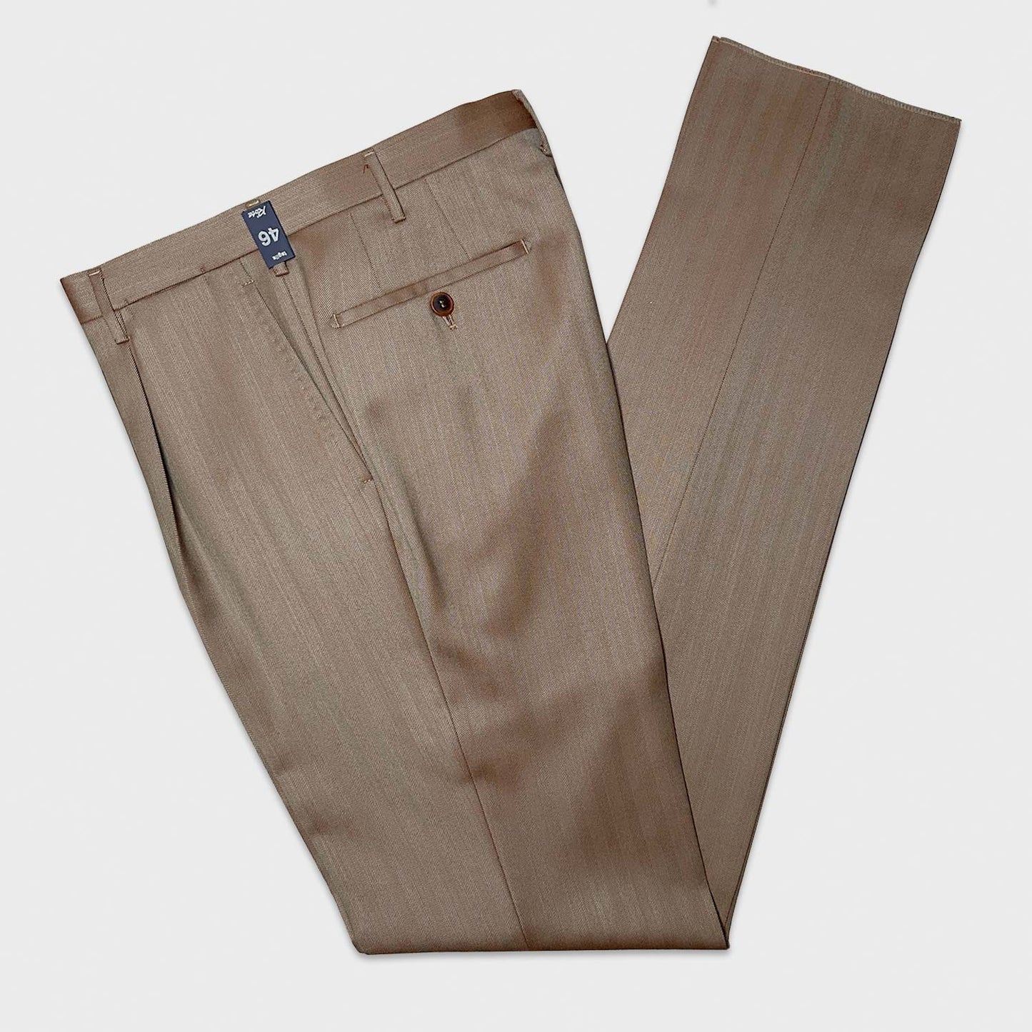 Tobacco Solaro Wool Tailoring Pants Geneva