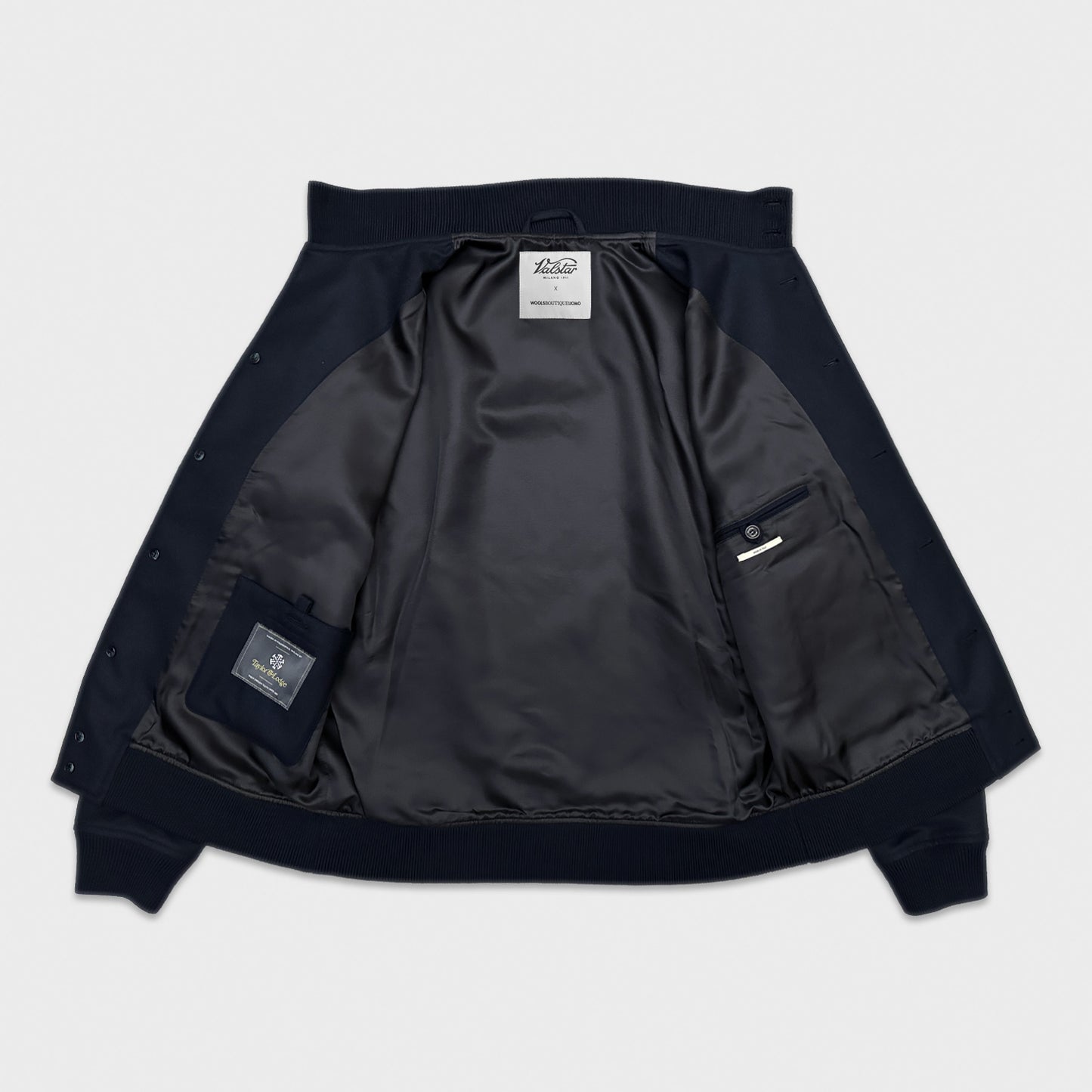 Navy Wool Valstarino Jacket Valstar x Wools Boutique Uomo