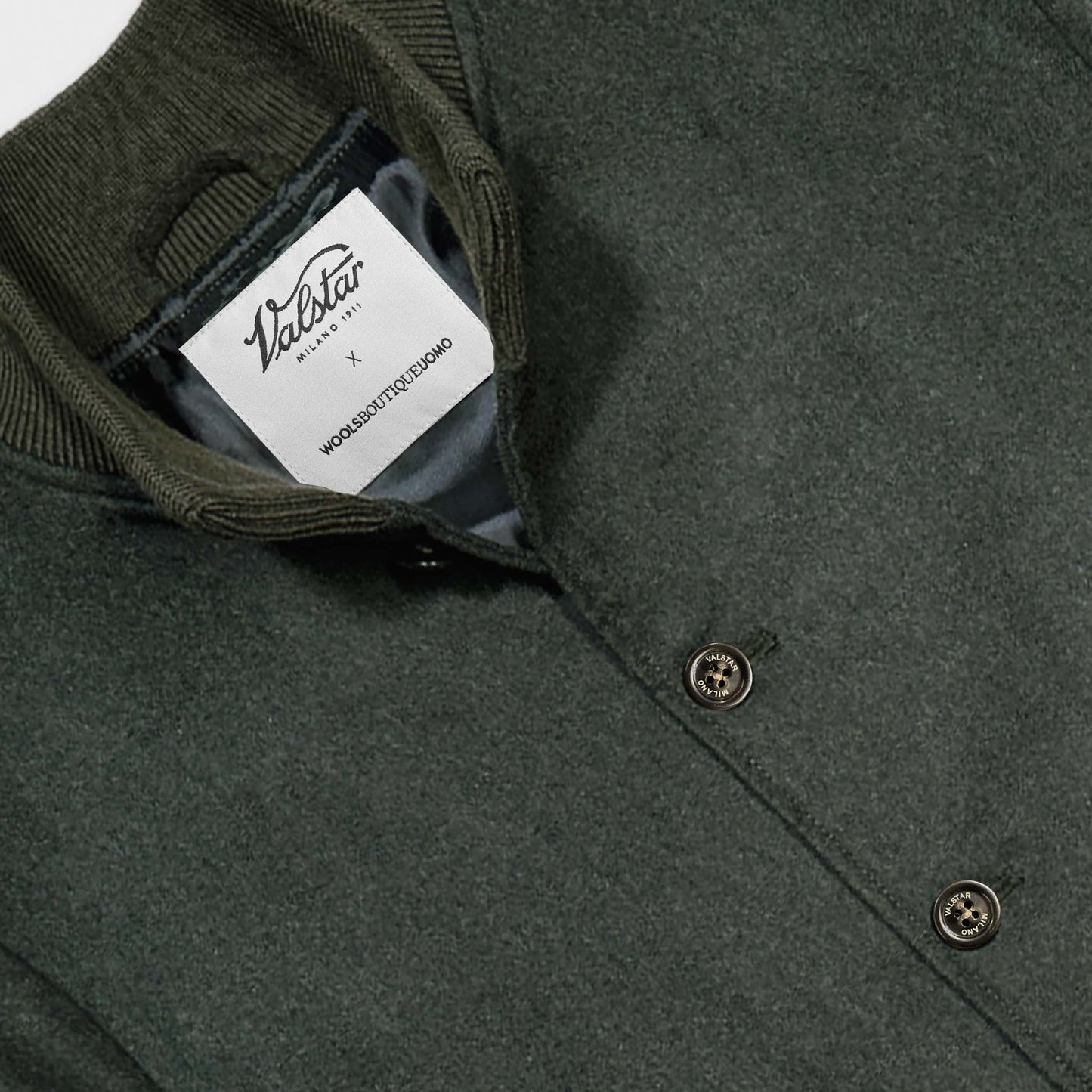 Loden Green Valstarino Jacket Valstar x Wools Boutique Uomo Geneva