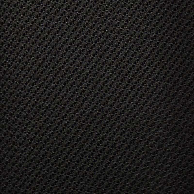 F.Marino Handmade Grenadine Silk Tie 3-Fold Black-Wools Boutique Uomo