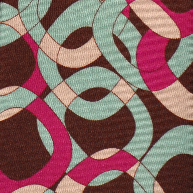 F.Marino Silk Tie Handmade 3 Folds Chain-Wools Boutique Uomo