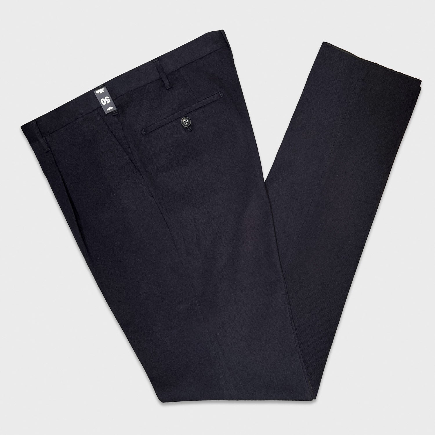 パンツ ROTA CottonTwill Trousers Made in Itary Cotton Twill Dark Blue Mens Tailored Trousers – Wools