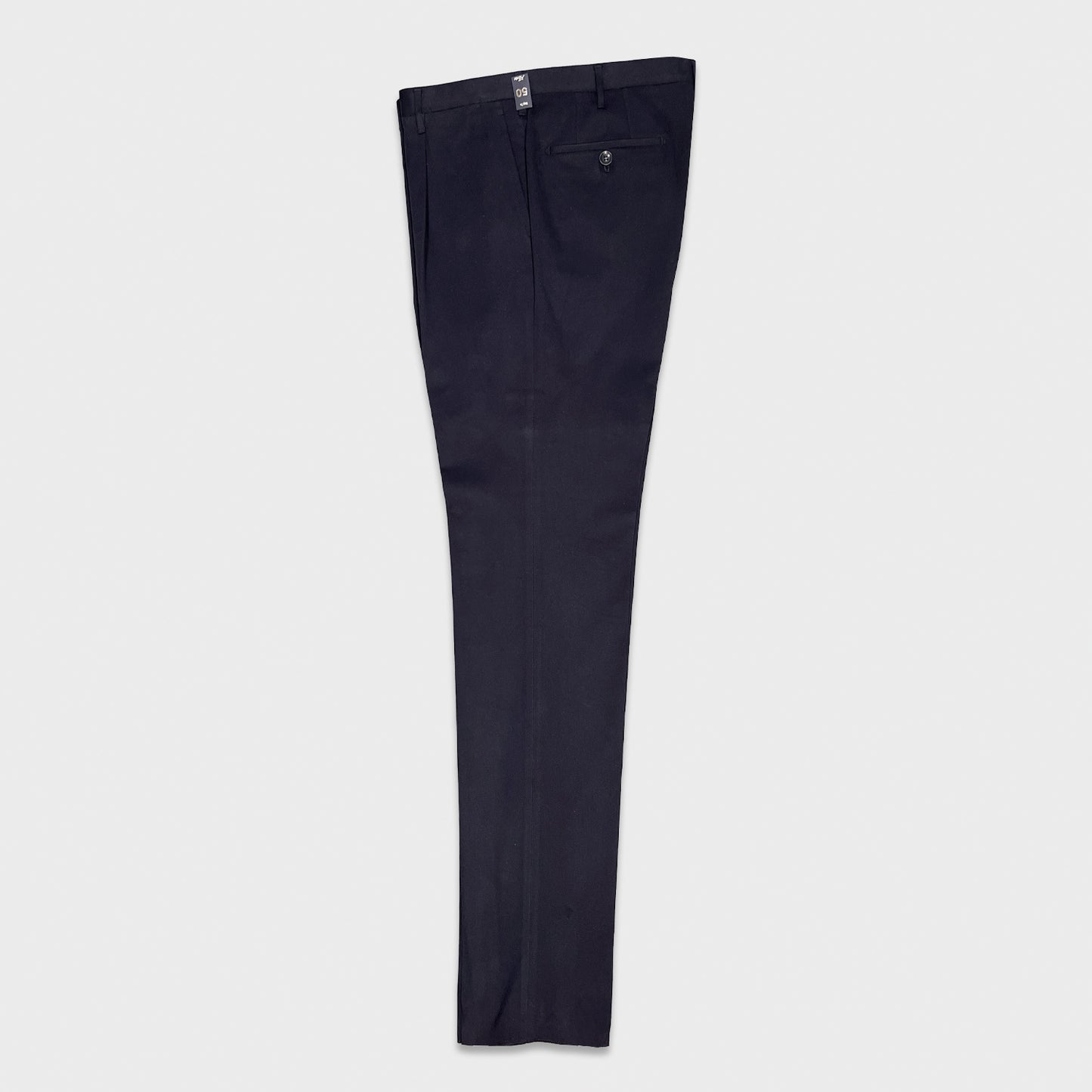 Rota Men's Cotton Twill Trousers Blue-Wools Boutique Uomo