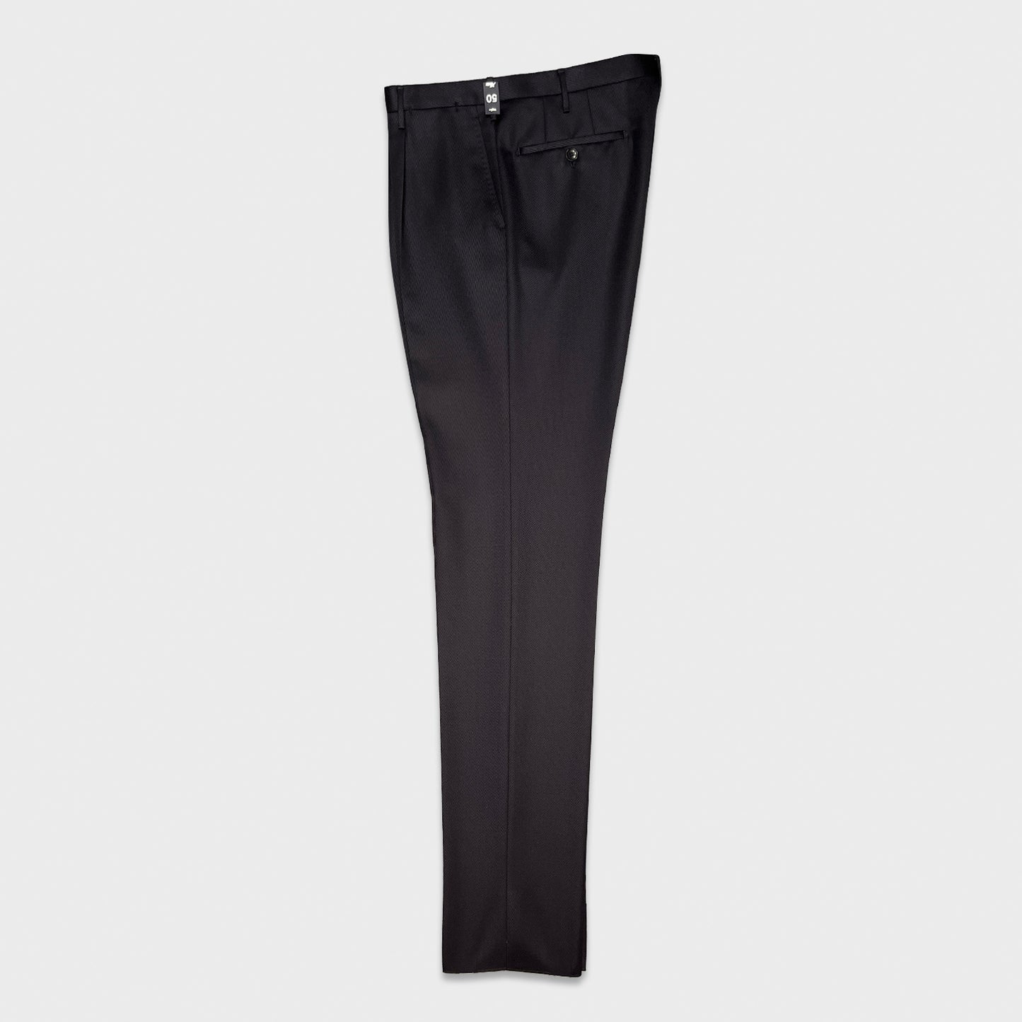Rota Covert Wool Trousers Dark Blue-Wools Boutique Uomo