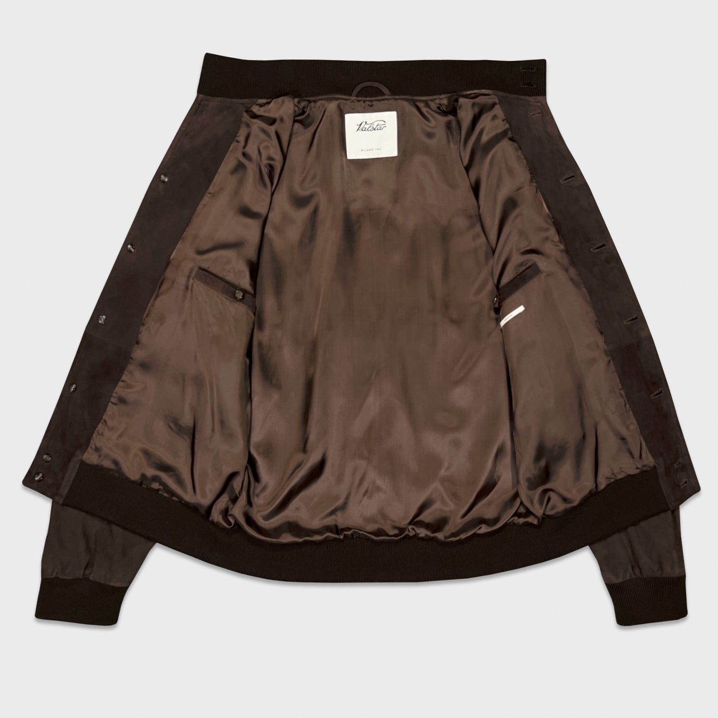 Valstarino A1 Military Flight Jacket Suede Brown Caffè Wools Boutique Uomo Geneva