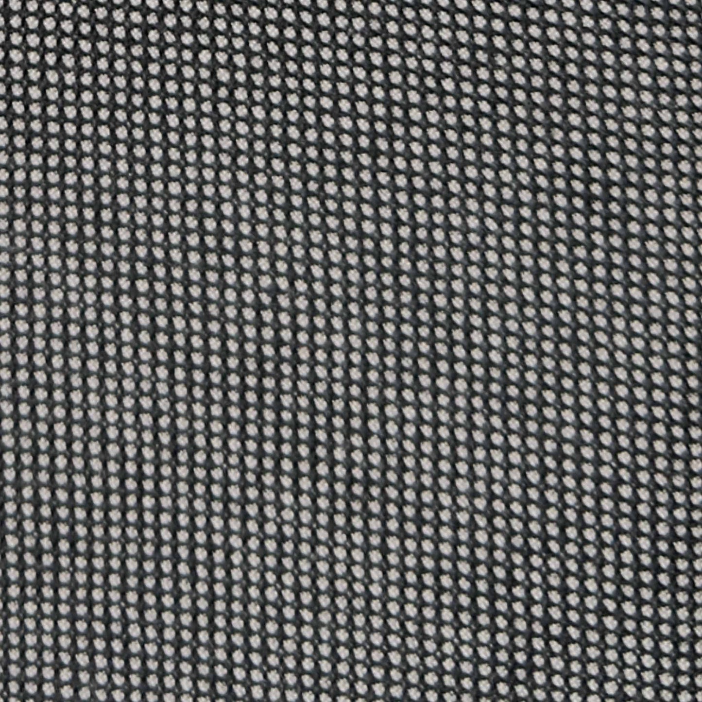 Detail of smoke grey birdseye wool tie texture
