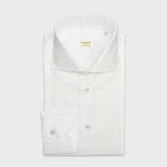 Borriello Oxford Cotton Shirt White
