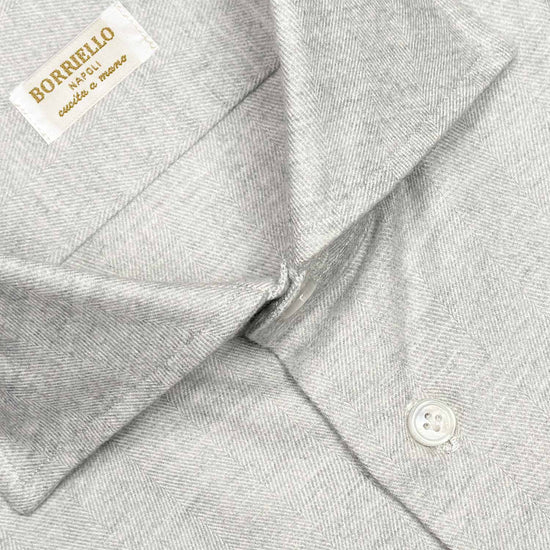 Cotton Cashmere Shirt Borriello Napoli