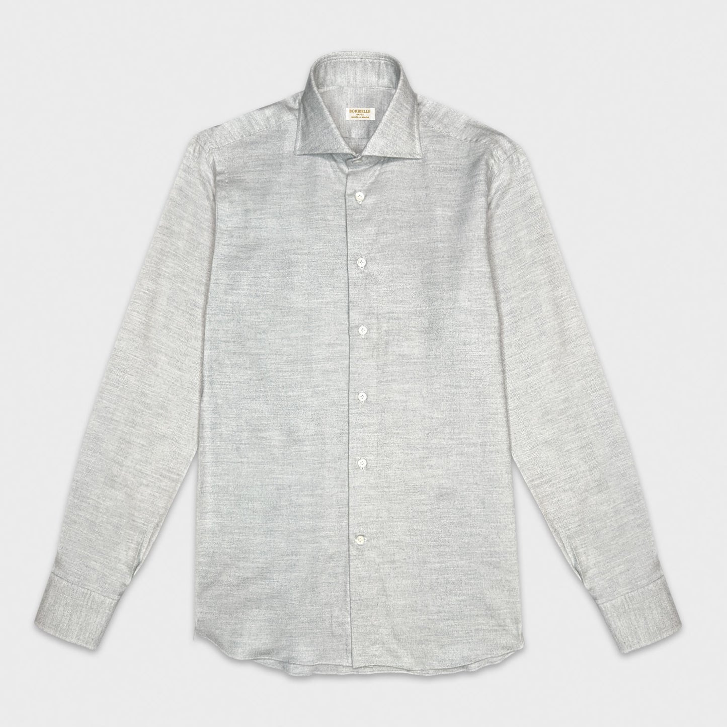 Cotton Cashmere Shirt Borriello Napoli