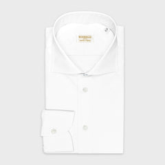 Chemise Borriello Blanche Popeline Coton