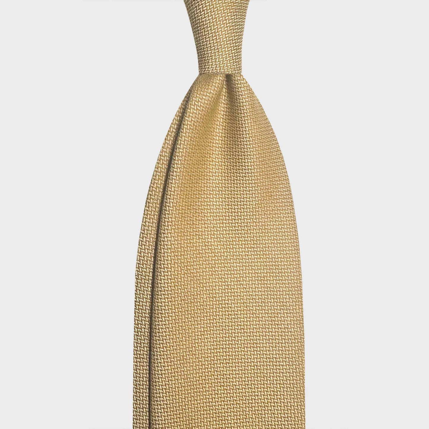 The Best Every Seasons Ocra Yellow Wool Tie Canvas Pattern. Timeless ocra yellow wool tie made in Italy with light wool extra fine canvas pattern, discover classic ties for every seasons at the men's tie shop in Geneva
