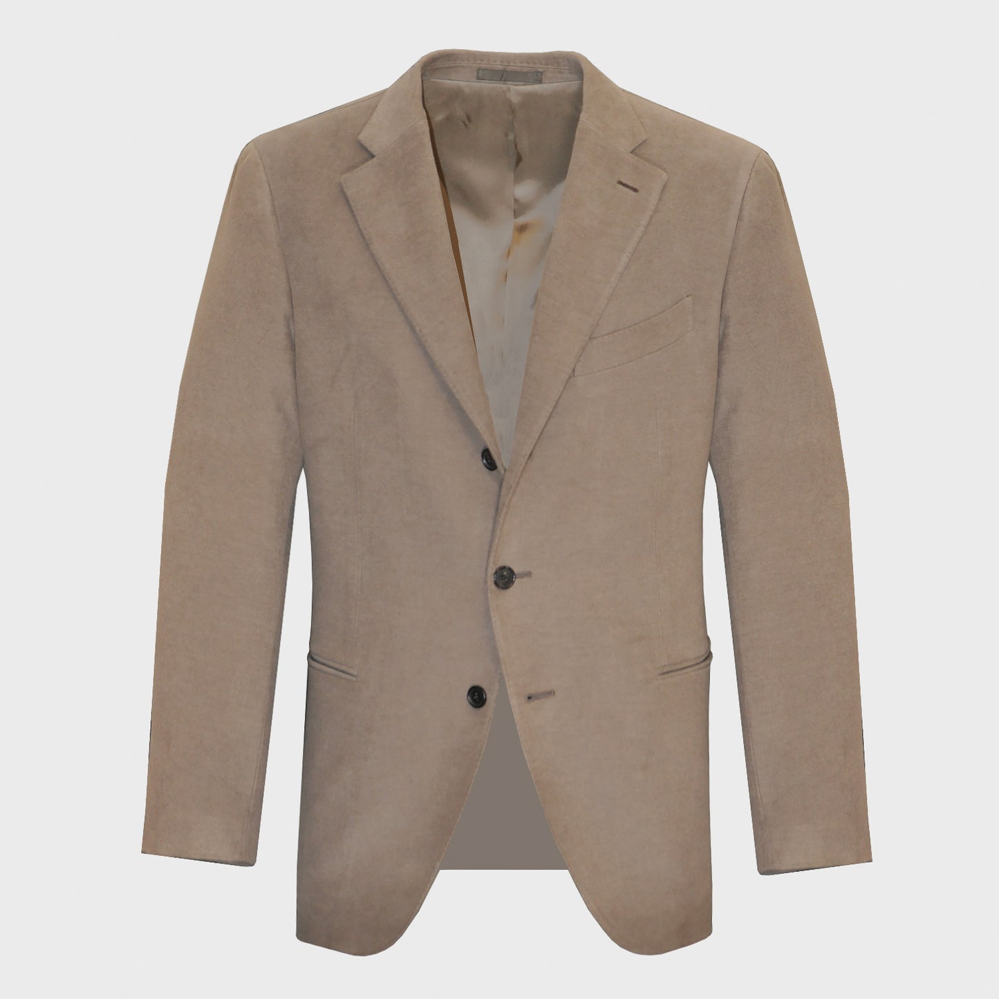 Caruso Moleskin Cotton Tailored Jacket Stonewall-Wools Boutique Uomo