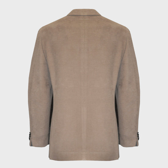 Caruso Moleskin Cotton Tailored Jacket Stonewall-Wools Boutique Uomo