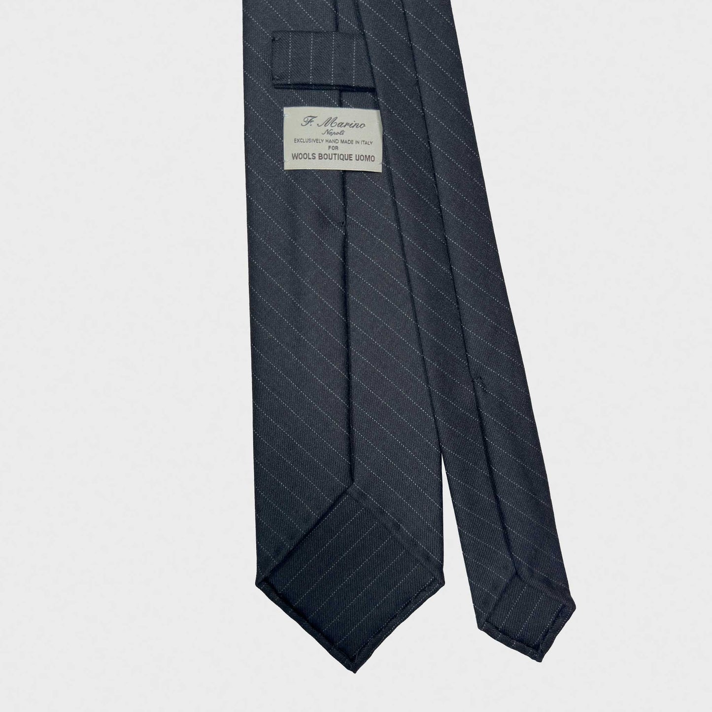 Shop Now The Exclusive Every Seasons Regimental Wool Tie Grey explore the men's tie collection at the Geneva store