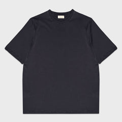 Doriani Cotton Short Sleeve T-Shirt Navy Blue