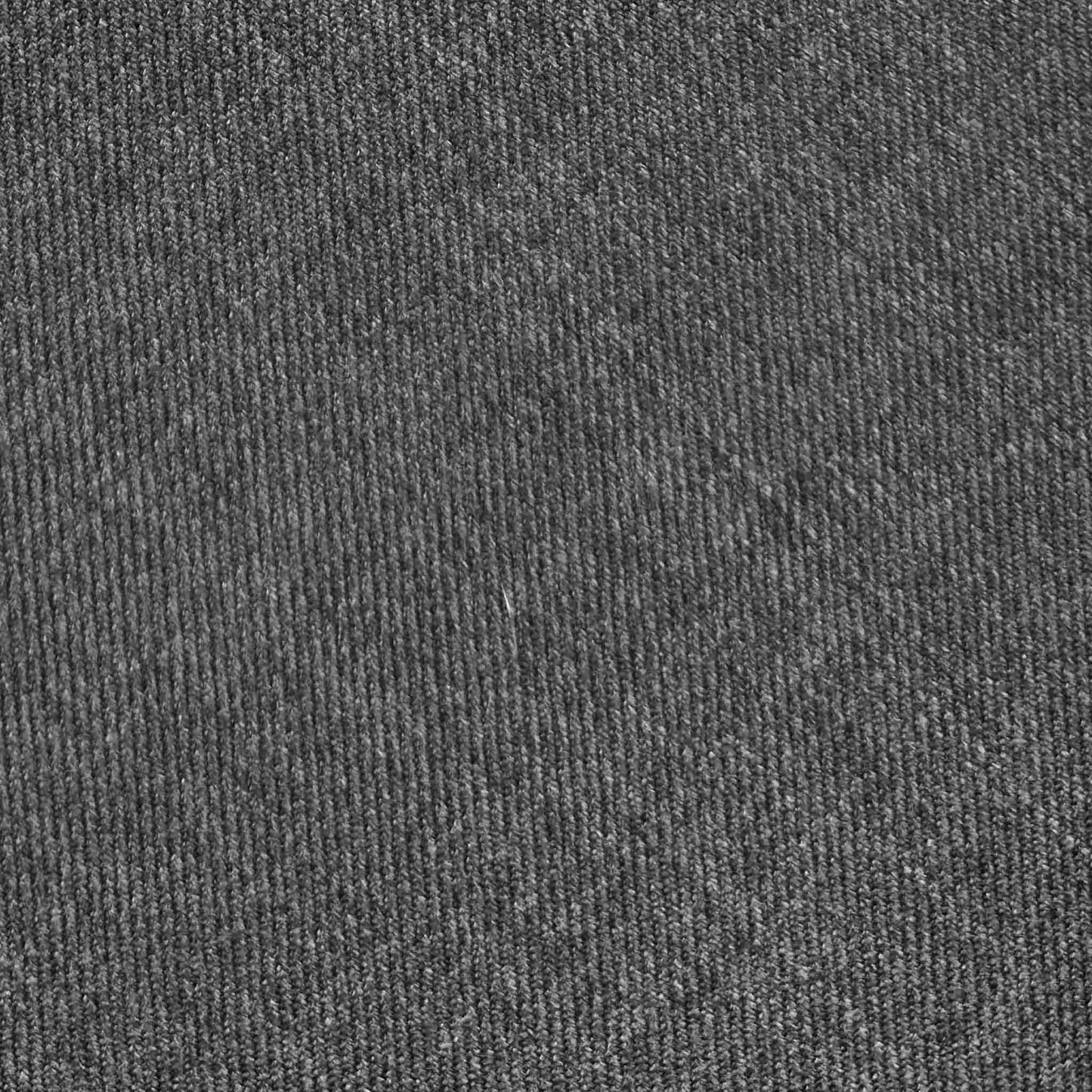 Detail of anthracite grey extrafine wool tie texture.