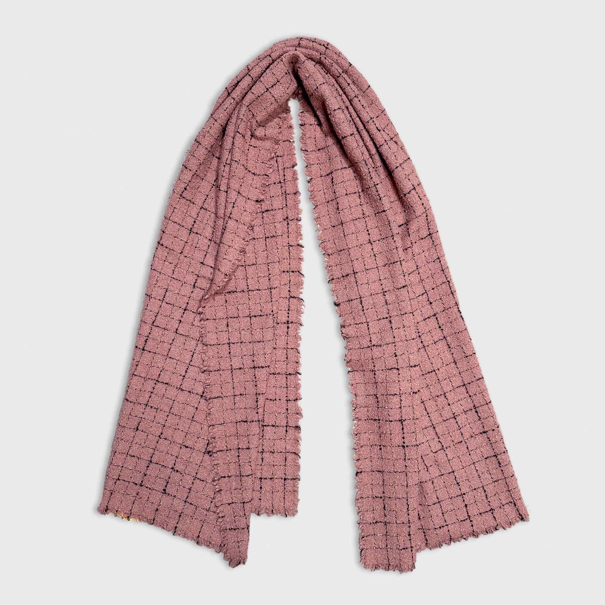 小物 Y's PINK x FALIERO SARTI STOLE gray Faliero Sarti Exclusive Timeless Scarves Collection Genava