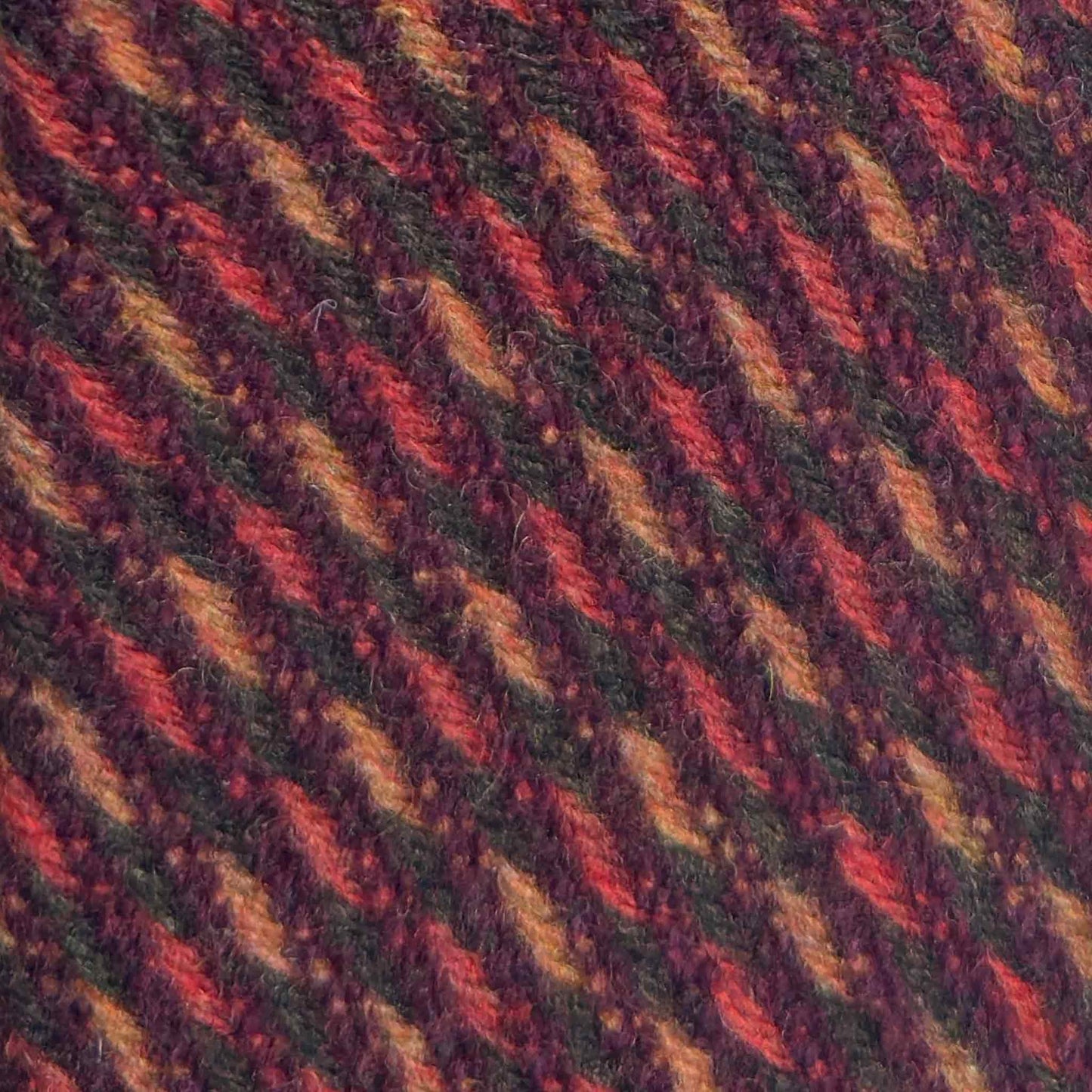 Exclusive Mélange Red Flannel Wool Tie Hand Made in Italy 
