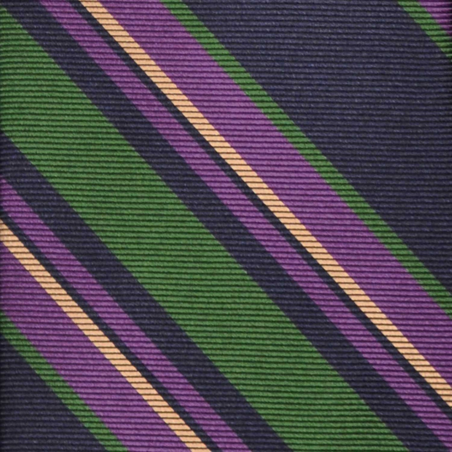 Multi Striped Tie Coloured Navy Blue