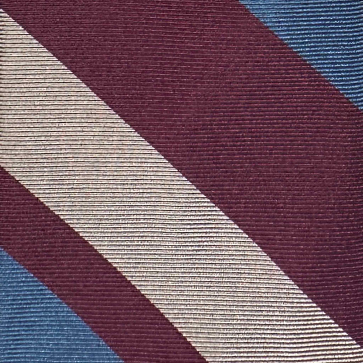 Detail jacquard silk texture regimental tie red wine pervinca beige