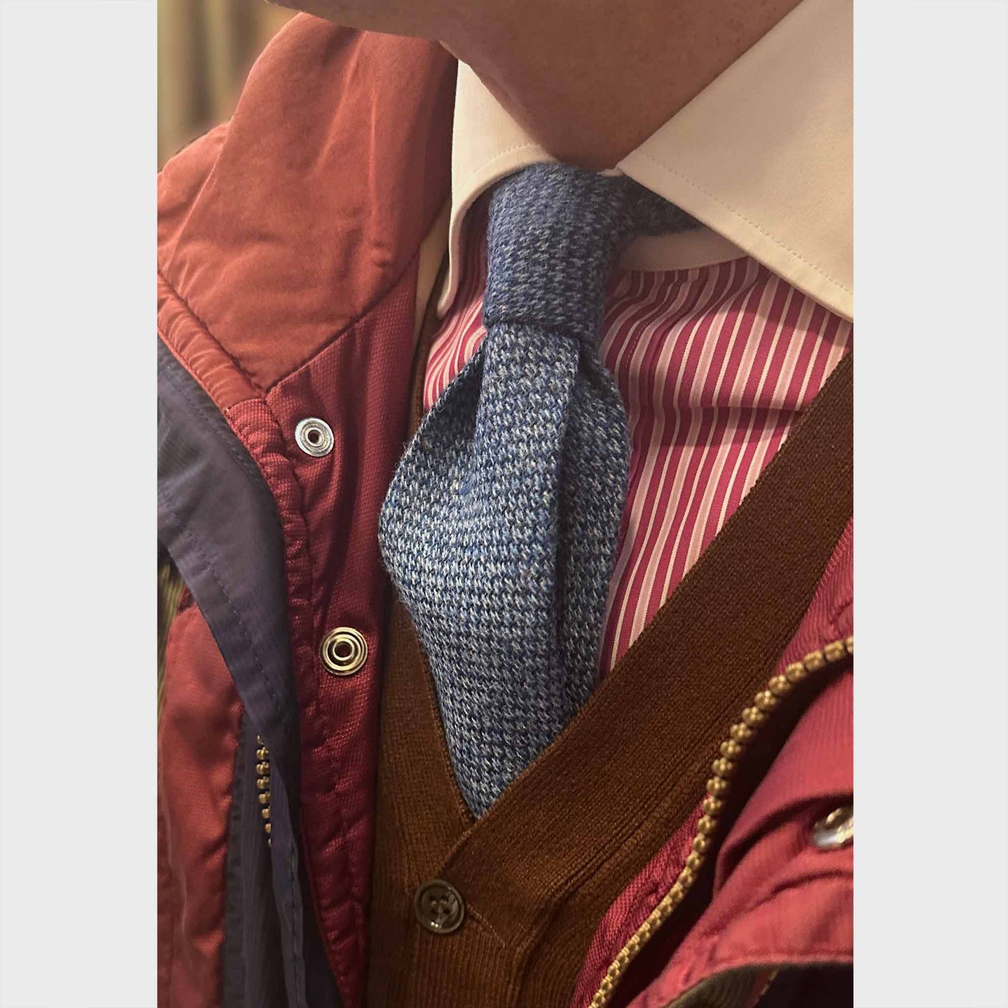 Tweed Wool Tie Geneva