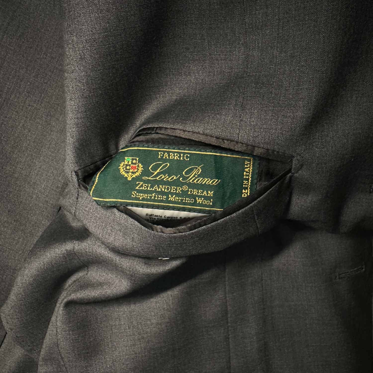 【専用ページ】CARUSO X Loro piana セットアップ　グレー 44 Supreme シュプリーム セットアップ スーツ LORO PIANA