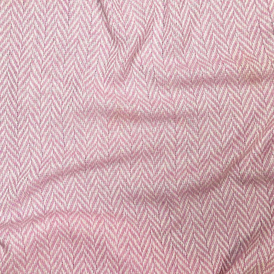 Pink Herringbone Cashmere Scarf 19 andrea's 47.