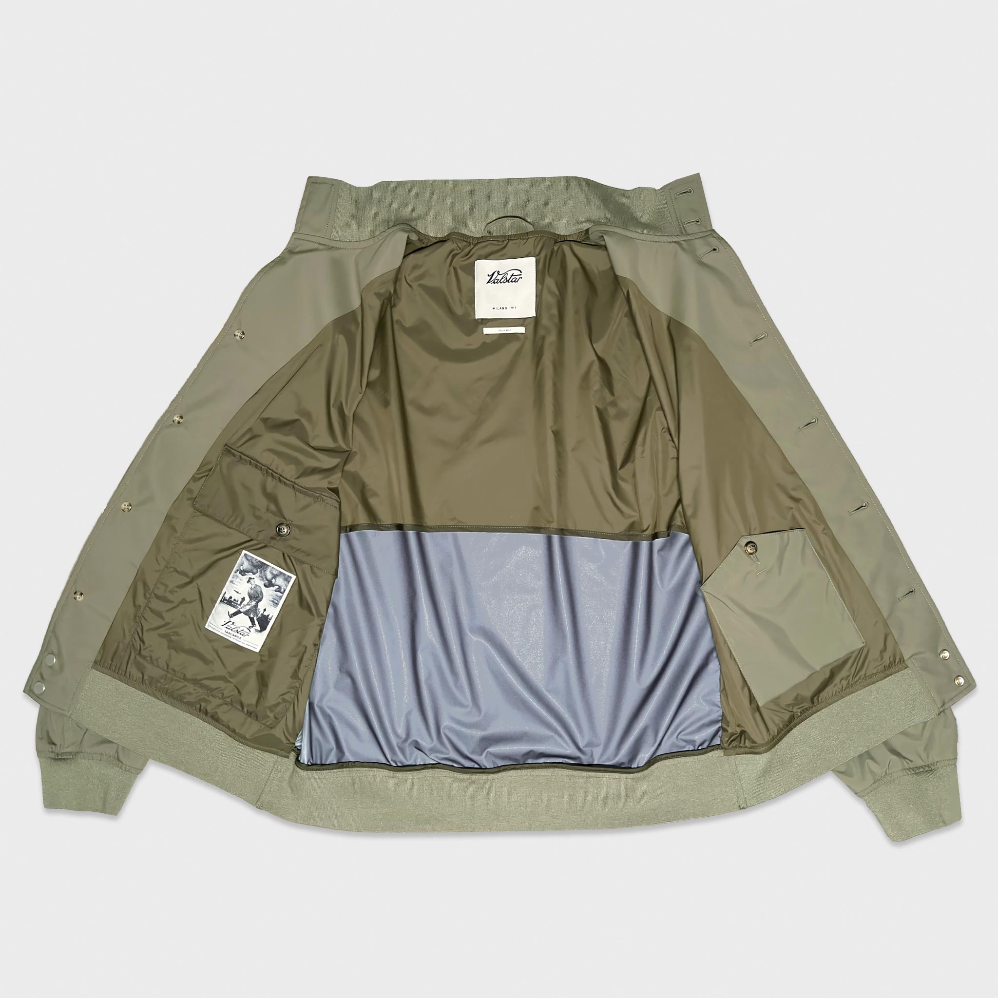 Valstar Pocketable Valstarino Waterproof Jacket Caper Green