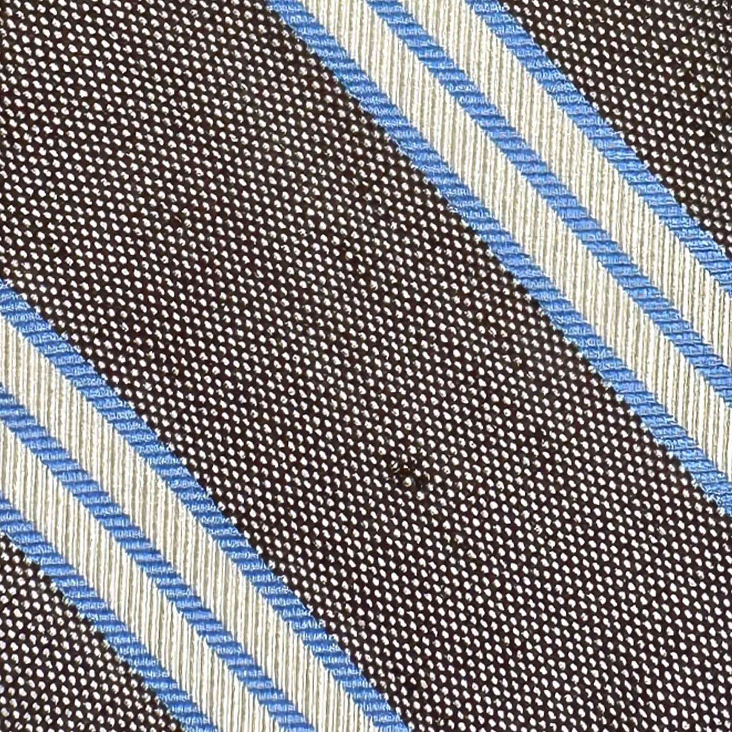 Detail tussah silk tie textured surface natural irregular weave