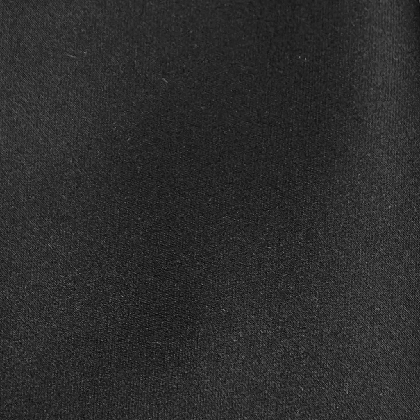 Classic Black Satin Silk Tie Handmade in Italy