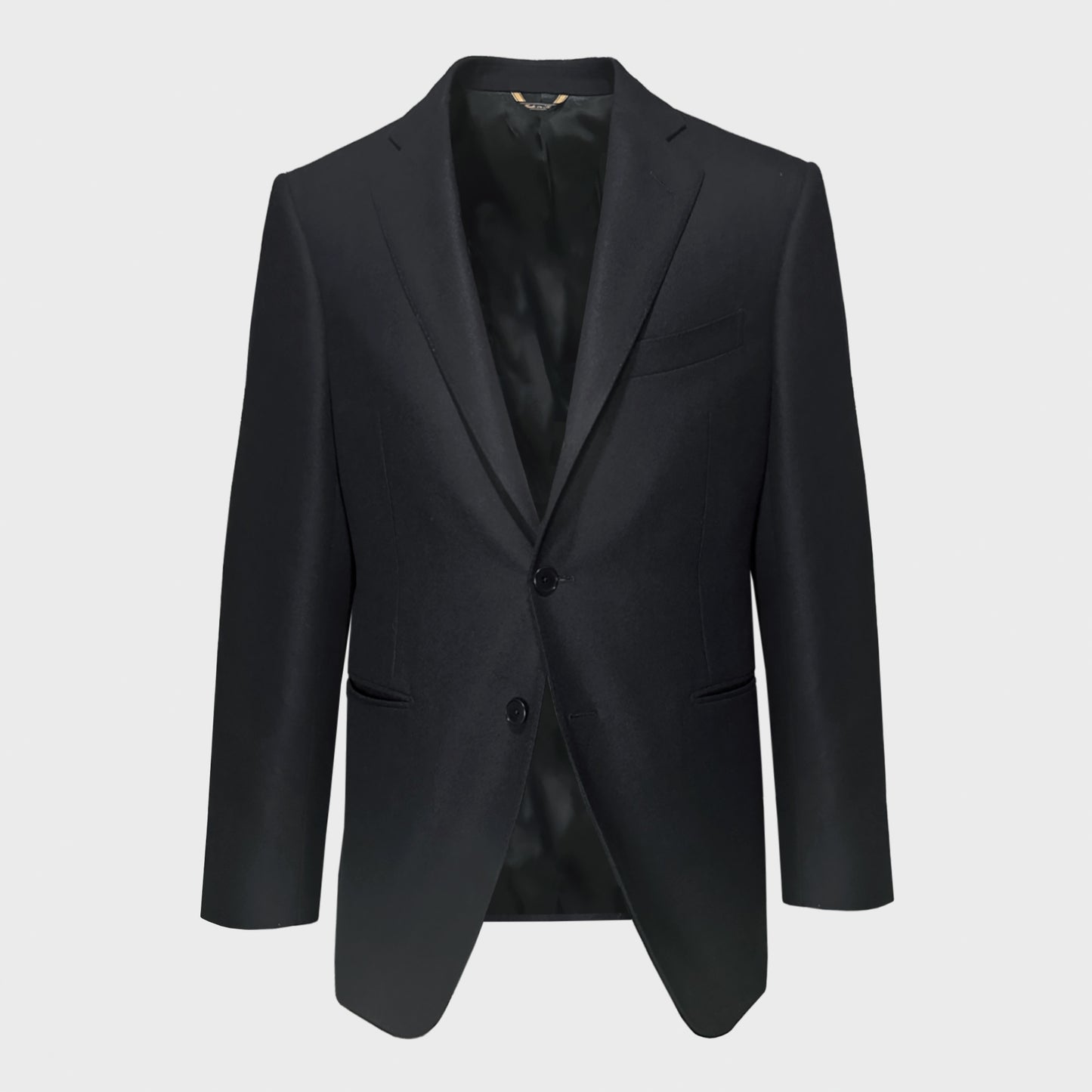 Men's Blue Tailoring Wool Jacket Scuderi x Wools Boutique Uomo Geneva. The fabric for this tailored jacket was selected by Wools Boutique Uomo, flannel wool 380gr from the Marling&amp;Evans woolen mill, ideal for wearing from the first chill of autumn until the last days of winter. The tailoring was handled by the Scuderi tailoring factory in Italy.