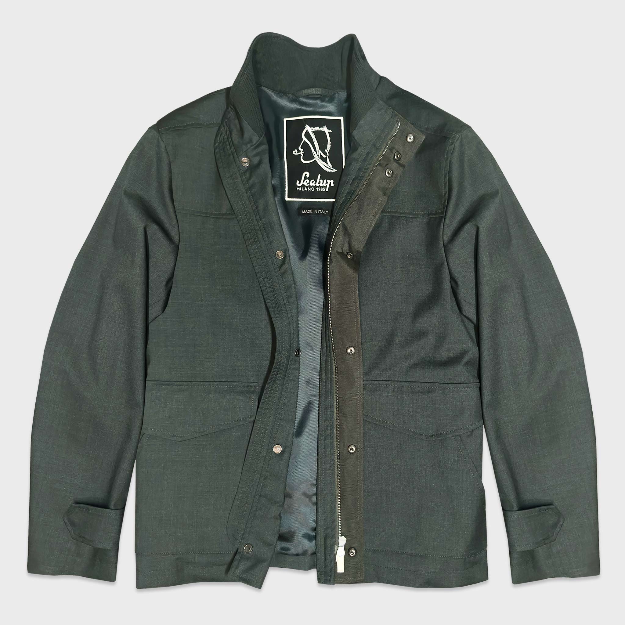 うみざるまさSealup×Boys Market Bespoke Sealup Men's Outerwear Made in Italy Raincoats Parka Peacoats