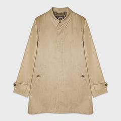 Sealup Single Breasted Raincoat Beige