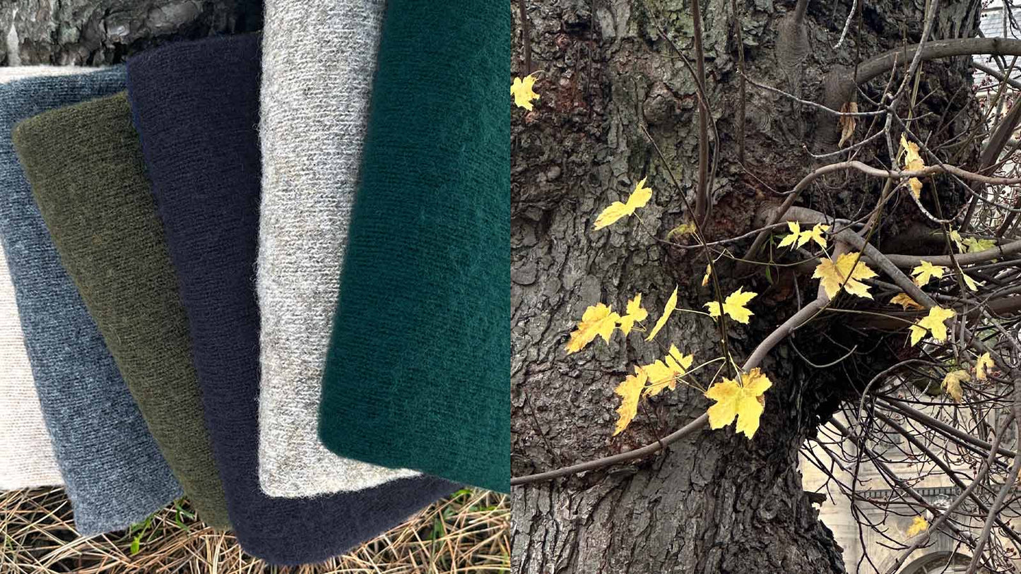 Premium Shetland knitwear made in Scotland, available in Geneva men's store Wools Boutique Uomo