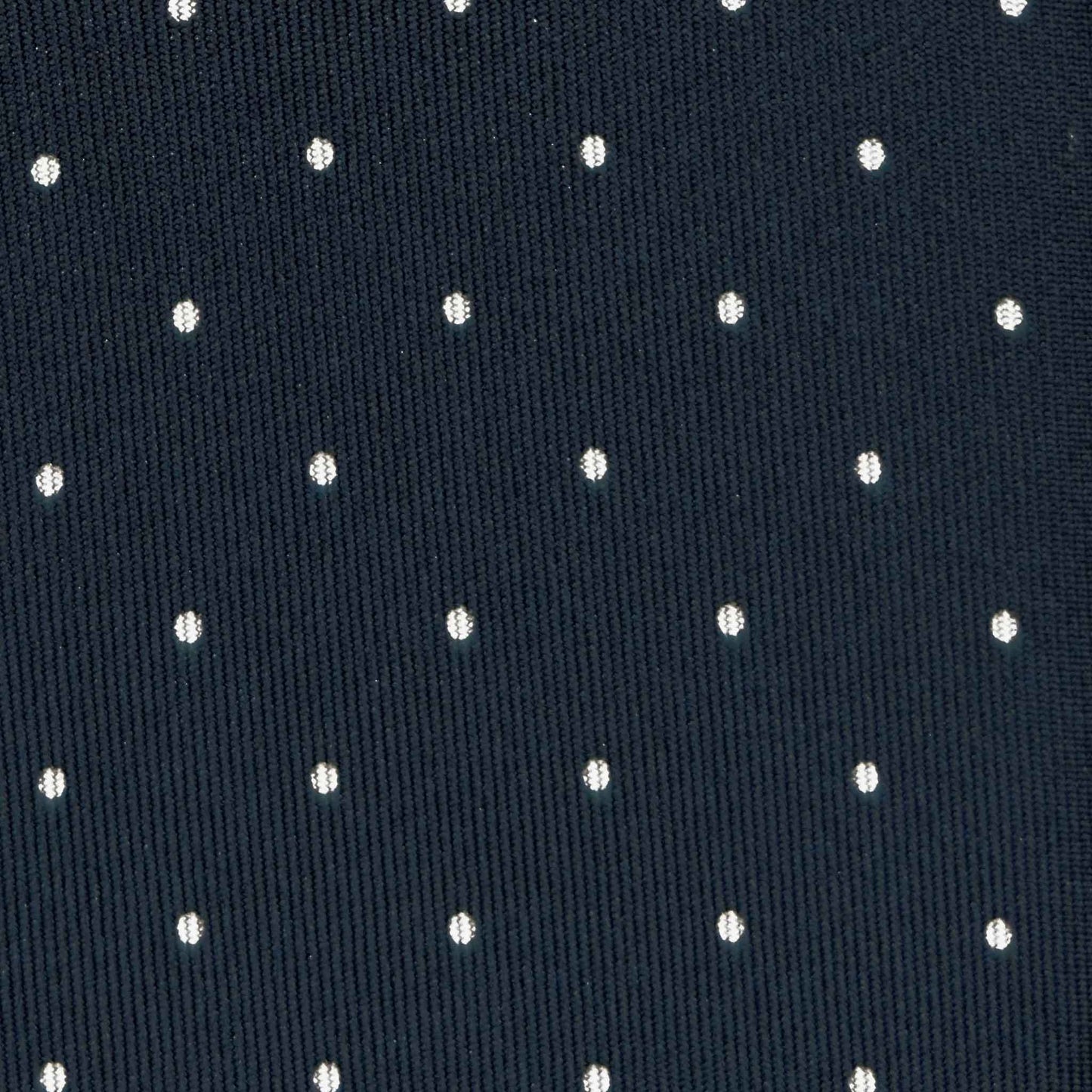 Steel Blue polka dot silk tie handmade in Italy