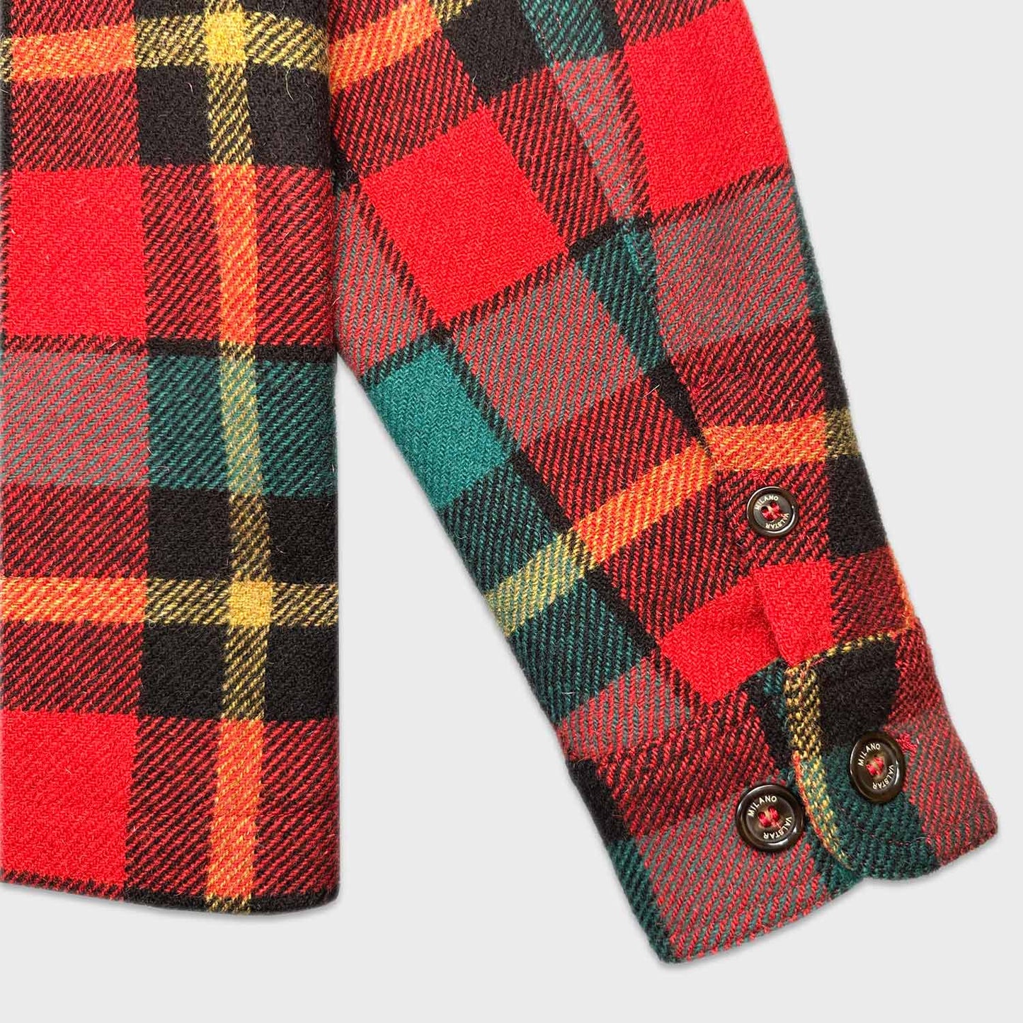 Check Overshirt Jacket Virgin Wool Valstar