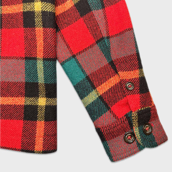 Check Overshirt Jacket Virgin Wool Valstar