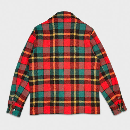 Check Overshirt Jacket Virgin Wool Valstar