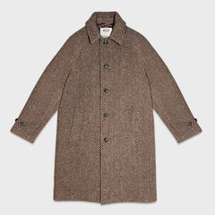 Valstar x Wools Boutique Uomo Vittorio Overcoat Camel Brown Marling&Evans Wool