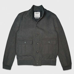 Valstar x Wools Boutique Uomo Valstarino Covert Wool Jacket Mud Grey