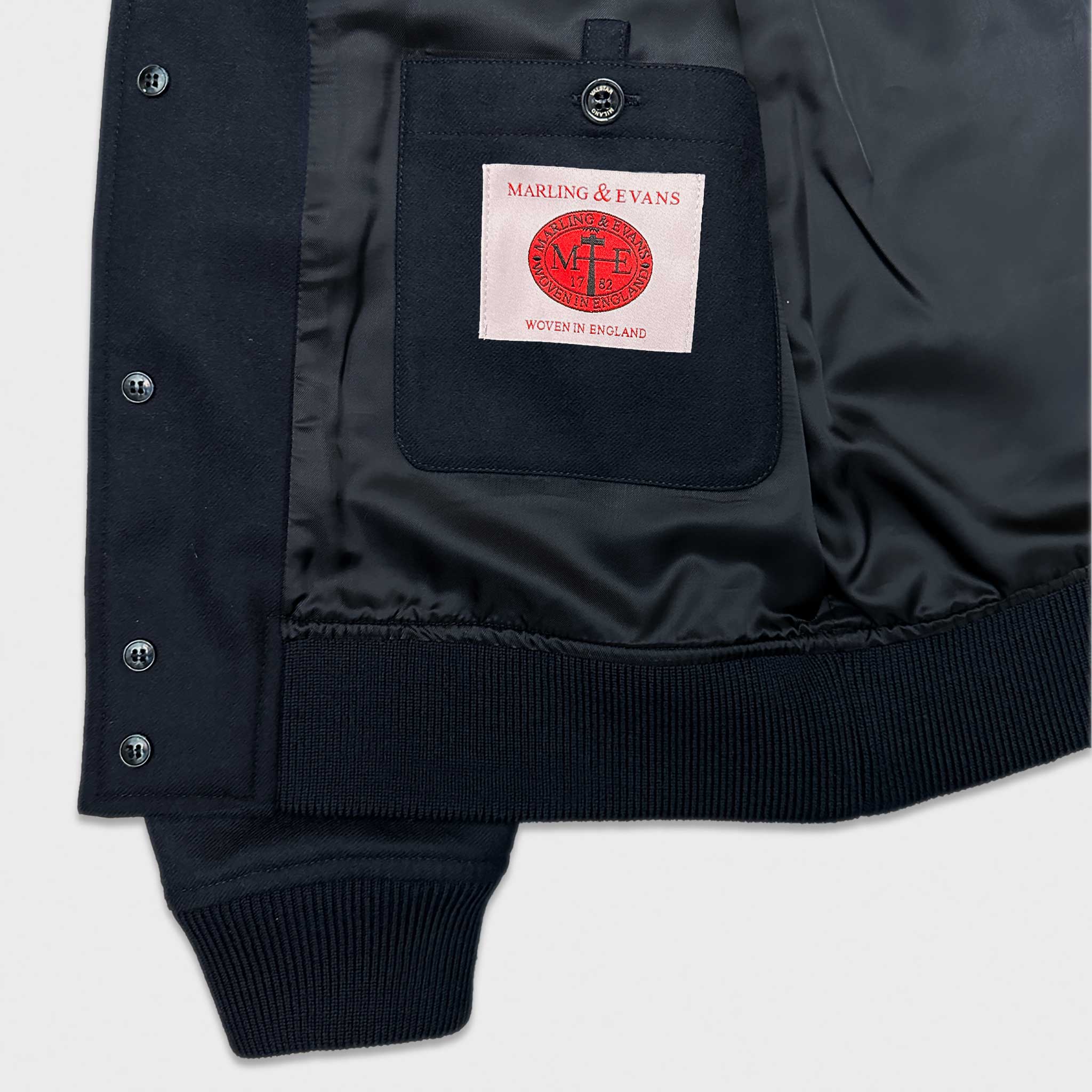 Navy Wool Valstarino Jacket Valstar x Wools Boutique Uomo Geneva